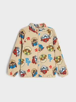 Sinsay - Rozpinana bluza polarowa ze stójką PAW Patrol - beżowy