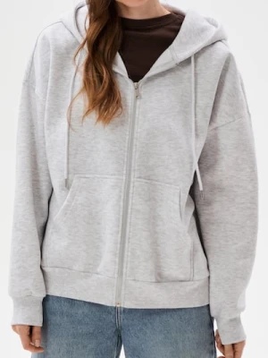 Sinsay - Rozpinana bluza z kapturem basic - Inny