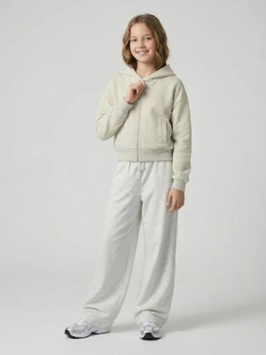 Sinsay - Rozpinana bluza z kapturem - beżowy