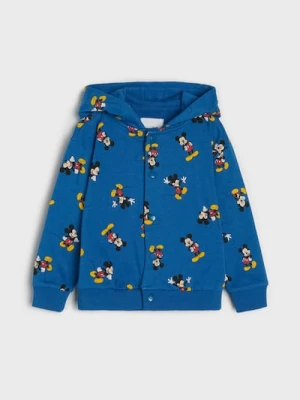 Sinsay - Rozpinana bluza z kapturem Mickey Mouse - mid blue