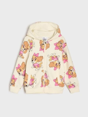 Sinsay - Rozpinana bluza z kapturem PAW Patrol - kremowy