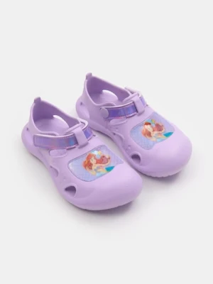 Sinsay - Sandały a efektem holograficznym Disney Princess - fioletowy