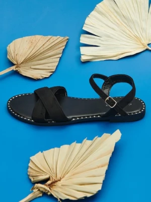 Sinsay - Sandały - czarny