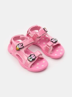 Sinsay - Sandały Minnie Mouse - różowy