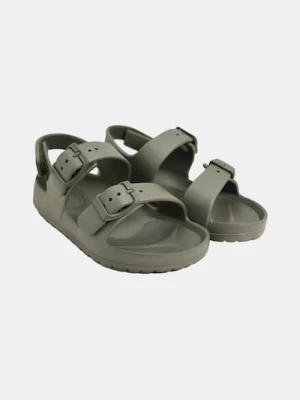 Sinsay - Sandały na rzepy - zielony