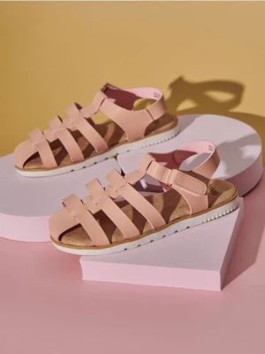 Sinsay - Sandały - różowy