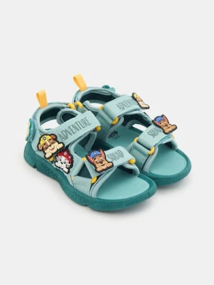 Sinsay - Sandały z aplikacjami 3D PAW Patrol - green spruce