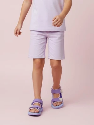 Sinsay - Sandały zapinane na rzepy - fioletowy