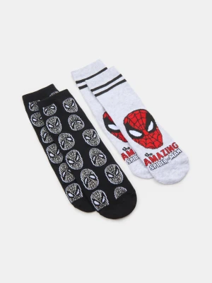 Sinsay - Skarpetki 2 pack Marvel - wielobarwny