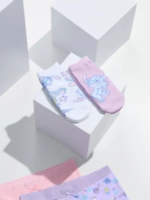 Sinsay - Skarpetki 2 pack Stitch - wielobarwny