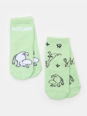 Sinsay - Skarpetki 2 pack The Moomins - zielony