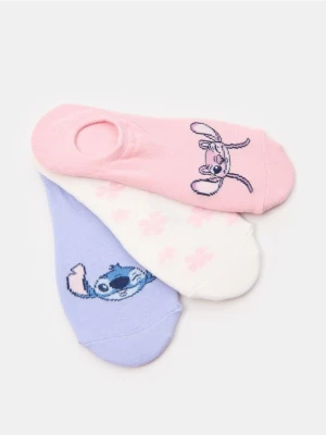 Sinsay - Skarpetki 3 pack Stitch - wielobarwny