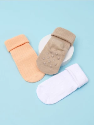 Zdjęcie produktu Sinsay - Skarpetki 3 pack - wielobarwny