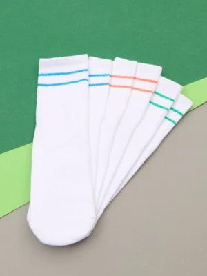 Sinsay - Skarpetki 3 pack - biały