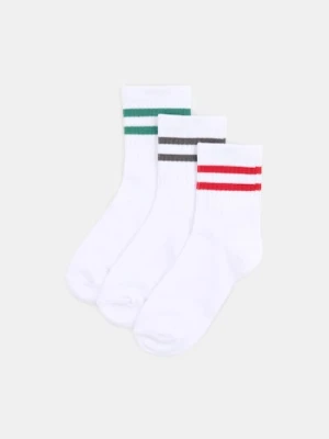 Zdjęcie produktu Sinsay - Skarpetki 3 pack - wielobarwny