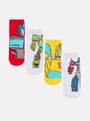 Sinsay - Skarpetki 4 pack Transformers - wielobarwny