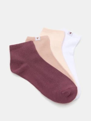 Sinsay - Skarpetki 4 pack - wielobarwny