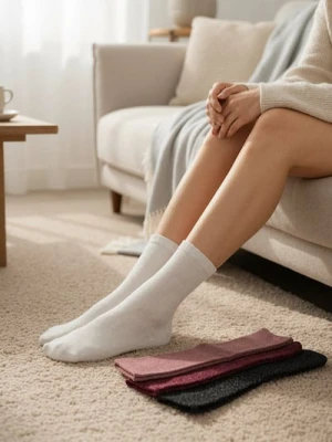 Sinsay - Skarpetki 4 pack - wielobarwny