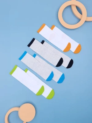 Sinsay - Skarpetki 4 pack - wielobarwny