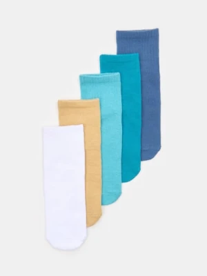 Sinsay - Skarpetki 5 pack - wielobarwny