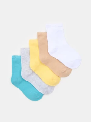 Sinsay - Skarpetki 5 pack - wielobarwny