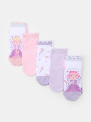 Sinsay - Skarpetki 5 pack - wielobarwny