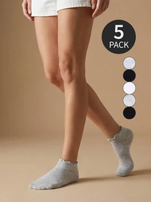 Sinsay - Skarpetki 5 pack - wielobarwny