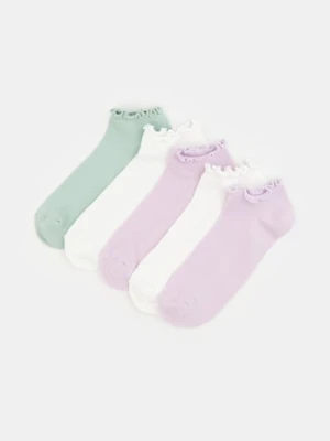 Sinsay - Skarpetki 5 pack - wielobarwny