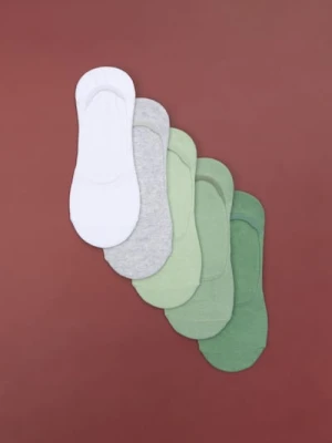 Sinsay - Skarpetki 5 pack - zielony