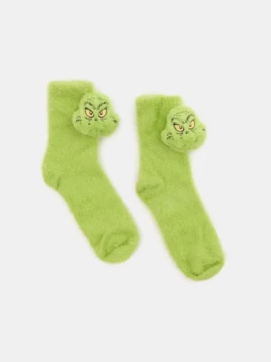 Sinsay - Skarpetki Grinch - zielony