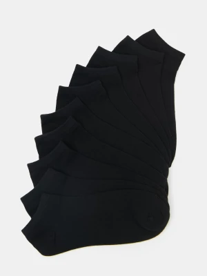 Sinsay - Skarpetki krótkie 10 pack - czarny