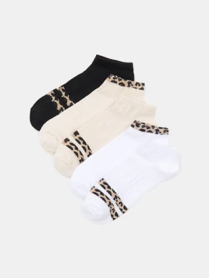 Sinsay - Skarpetki krótkie 5 pack - wielobarwny