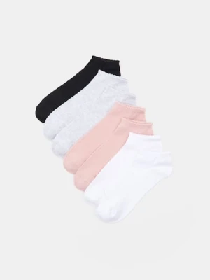 Sinsay - Skarpetki krótkie 7 pack - wielobarwny