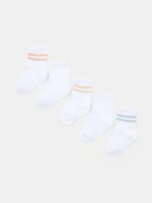 Sinsay - Skarpetki niemowlęce 5 pack - wielobarwny