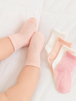 Sinsay - Skarpetki niemowlęce 5 pack - wielobarwny