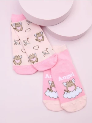 Sinsay - Skarpetki Pusheen 2 pack - wielobarwny