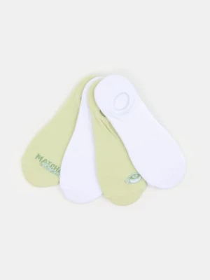 Sinsay - Skarpetki stopki 4 pack - wielobarwny