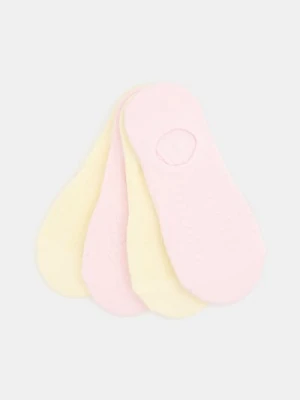 Sinsay - Skarpetki stopki 4 pack - wielobarwny