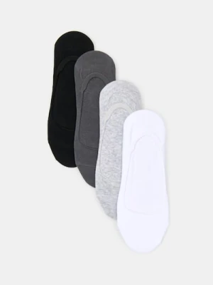 Sinsay - Skarpetki stopki 4 pack - wielobarwny