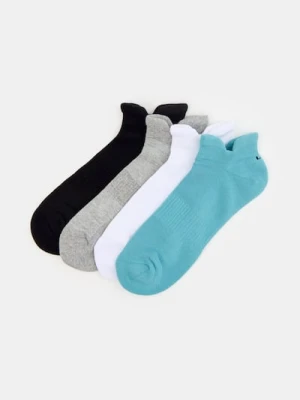 Sinsay - Skarpetki stopki 4 pack - wielobarwny
