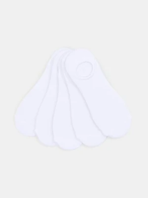 Sinsay - Skarpetki stopki 5 pack - biały