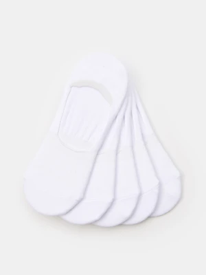 Sinsay - Skarpetki stopki 5 pack - biały