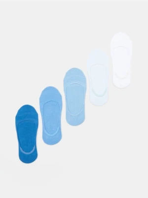 Sinsay - Skarpetki stopki 5 pack - niebieski