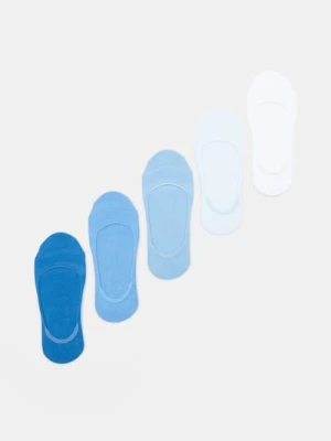 Sinsay - Skarpetki stopki 5 pack - niebieski