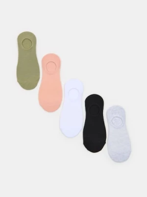 Sinsay - Skarpetki stopki 5 pack - wielobarwny