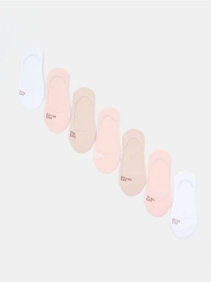 Sinsay - Skarpetki stopki 7 pack - wielobarwny