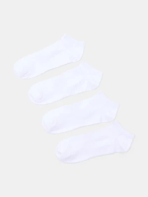 Sinsay - Skarpetki z bawełną 4 pack - biały