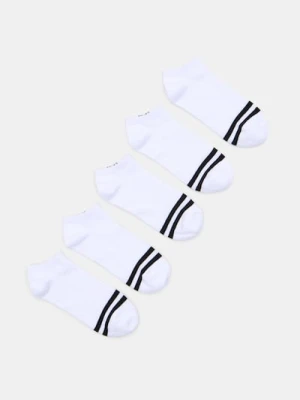 Sinsay - Skarpetki z bawełną 5 pack - biały