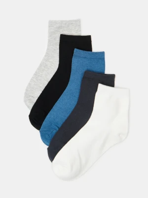 Sinsay - Skarpetki z bawełną 5 pack - wielobarwny