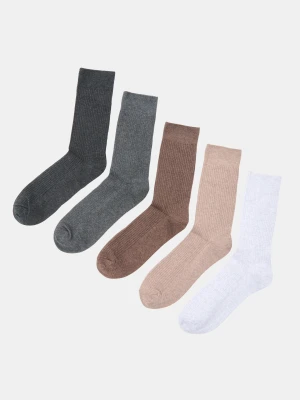 Sinsay - Skarpetki z bawełną 5 pack - wielobarwny